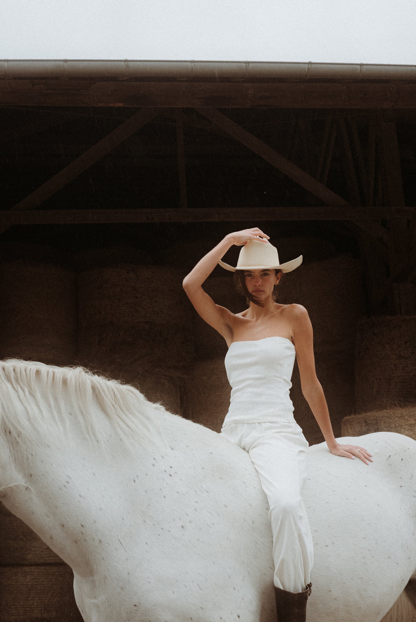 le bustier Écru
