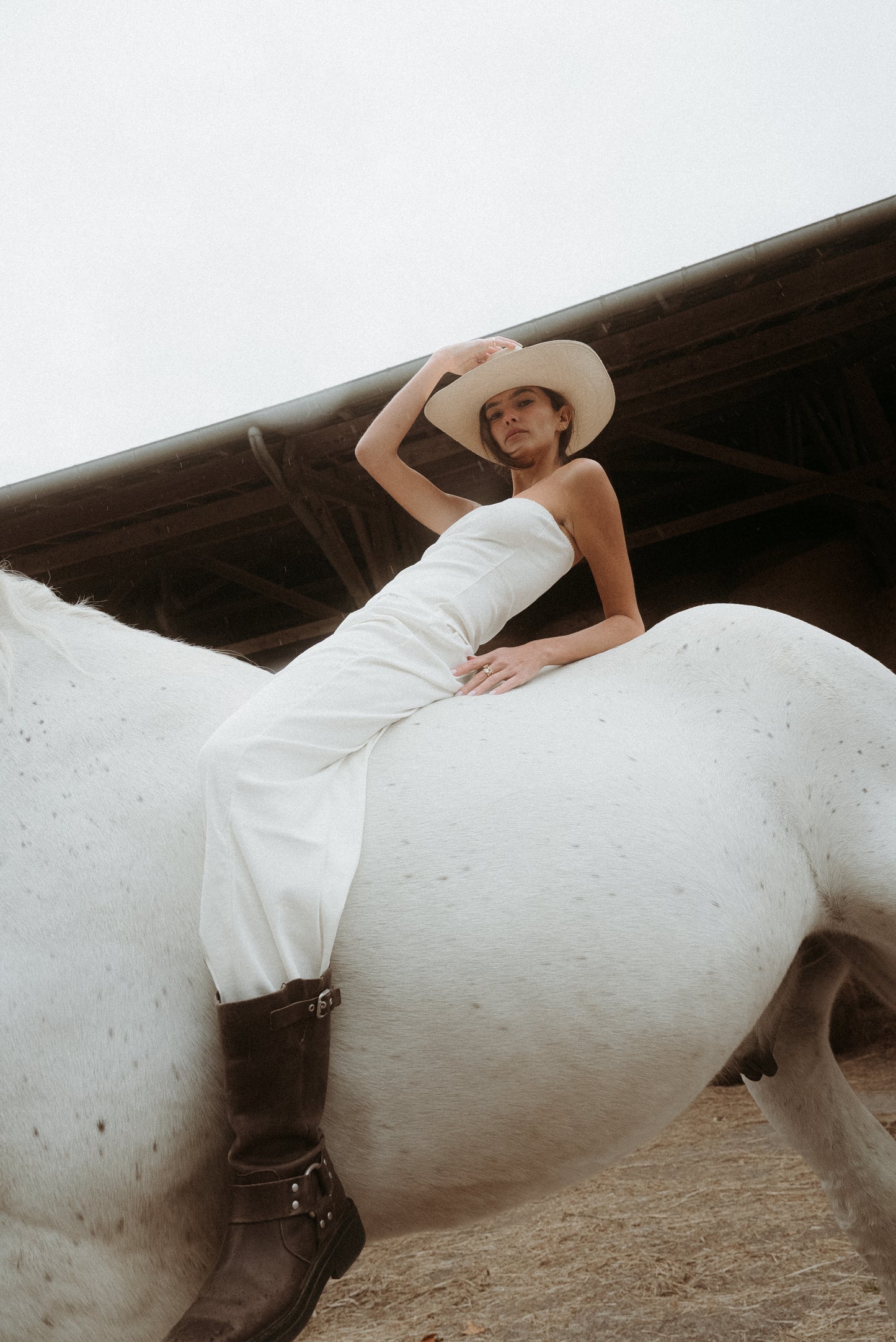 le bustier Écru