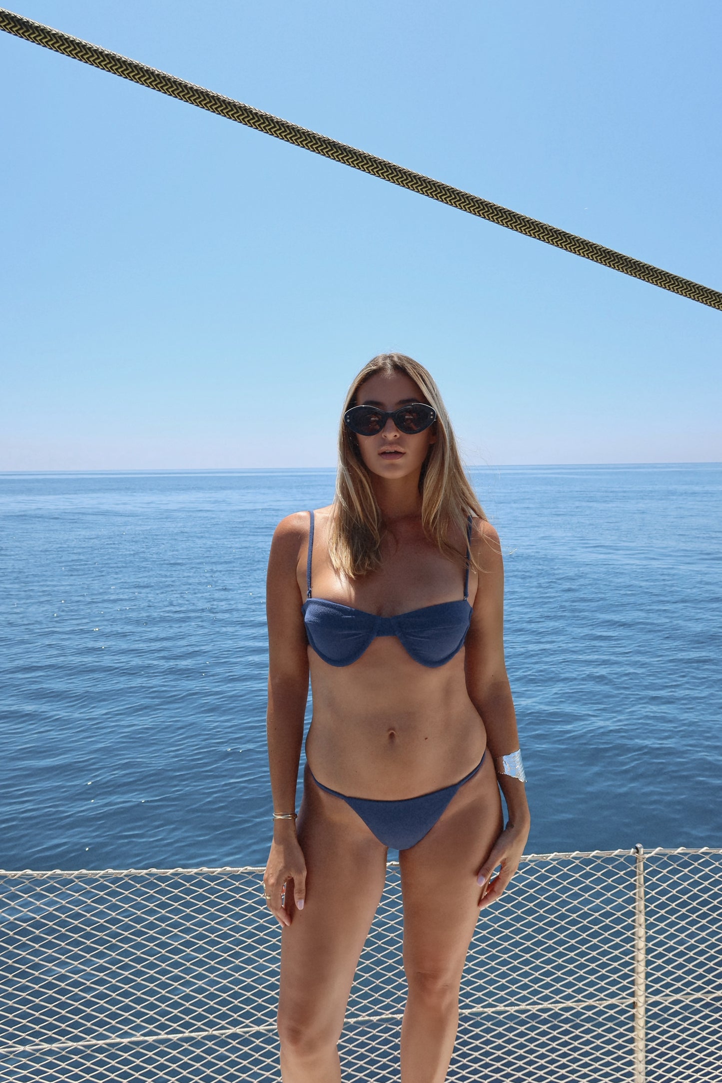 indigo top