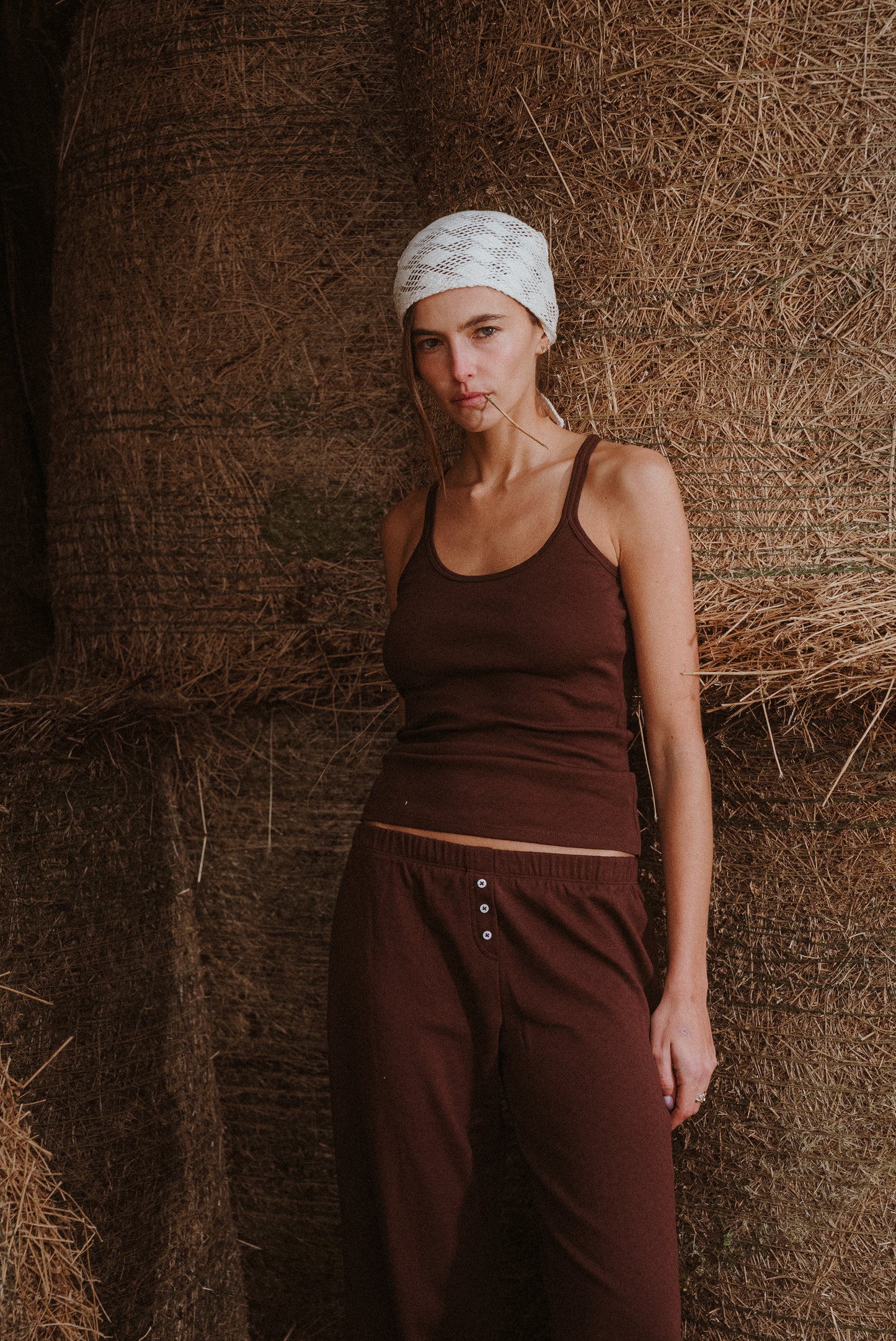 le pantalon Café
