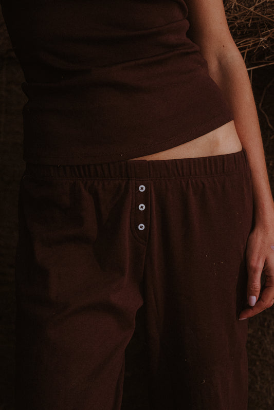 le pantalon Café